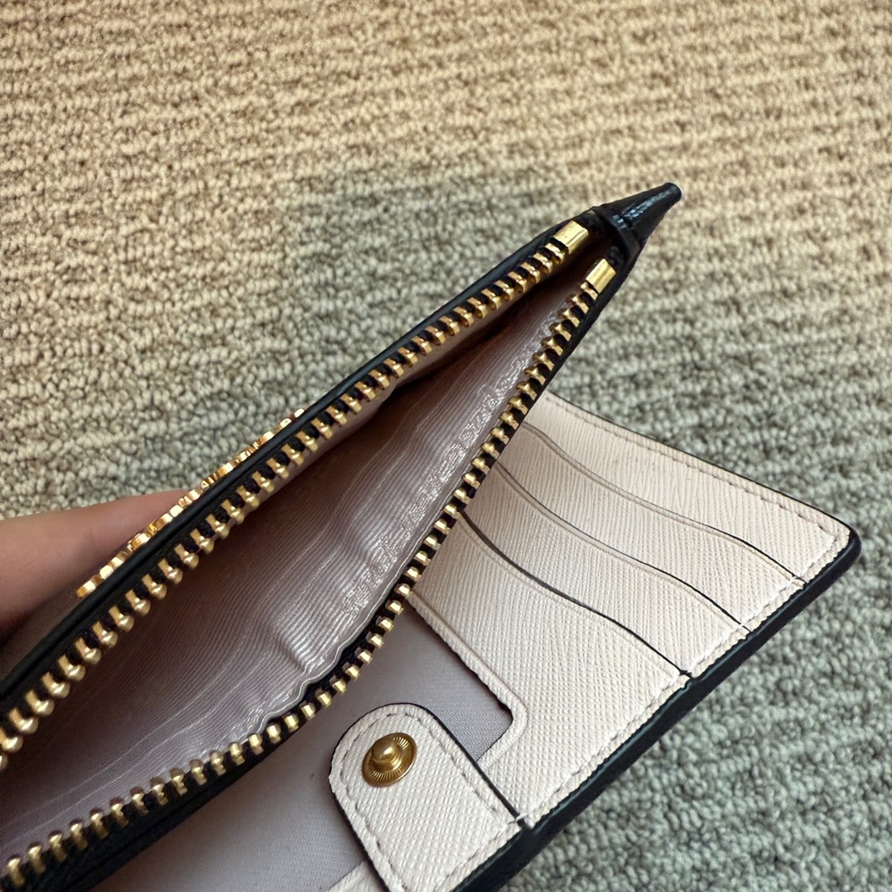 Kate Spade Black Morgan Small Slim Bifold Wallet - Picture 9 of 9